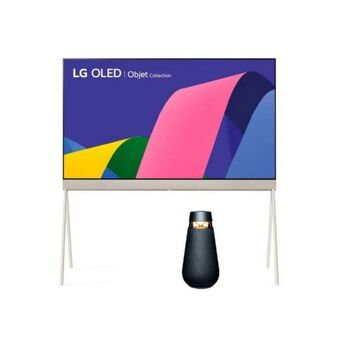 Hiraoka Televisor lg oled 4k thinq ai 55" 55lx1qpsa (2022) + parlante bluetooth lg xboom sonido 360 xo3 oferta
