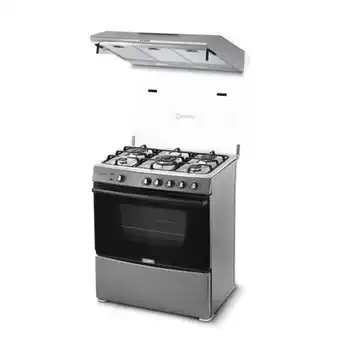 Hiraoka Cocina a glp miray menta plus 5 hornillas + campana extractora miray cem-96 oferta