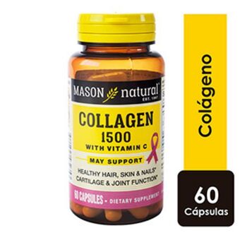 Collagen 1500 plus biotin & vitamina c cápsulas - frasco 60 un