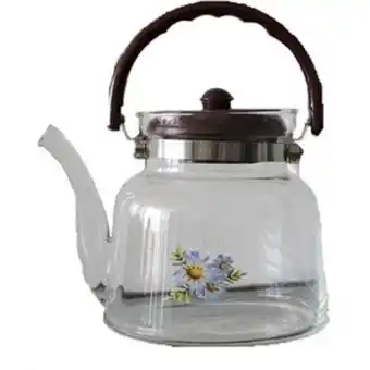 Linio Tetera de vidrio pyrex, 2200 ml ultra re... oferta