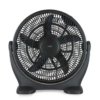 Metro Ventilador nex box negro 45 cm oferta