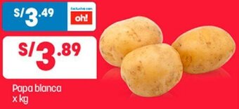 Plaza Vea Papa Blanca oferta