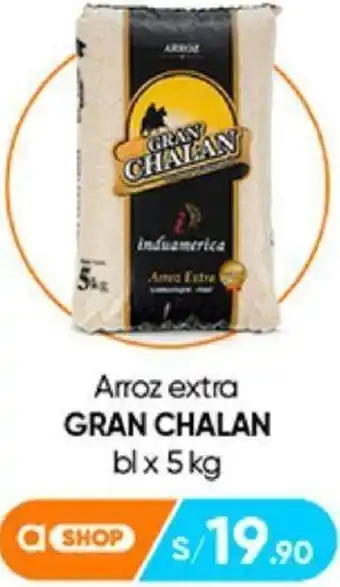 Plaza Vea Arroz Extra Gran Chalan 5kg oferta