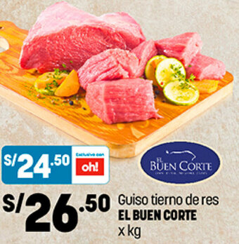 Plaza Vea Guiso Tierno de Res El Buen Corte oferta