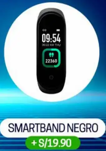 Tottus Smartband Negro oferta