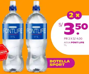 Tambo Agua Font Life 1L oferta