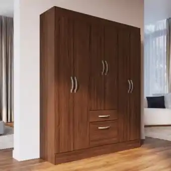 Linio Ropero 6 puertas 1 cajón 1 zapatera oferta