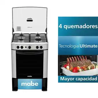 Metro Mabe cocina de pie 60 cm cmp6014ag0 4 quemadores oferta