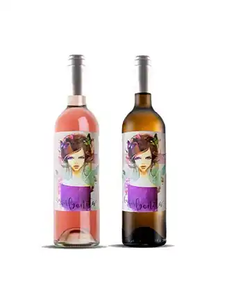 Sumon Licores Vino la más bonita rosé 750ml blanco 750ml oferta