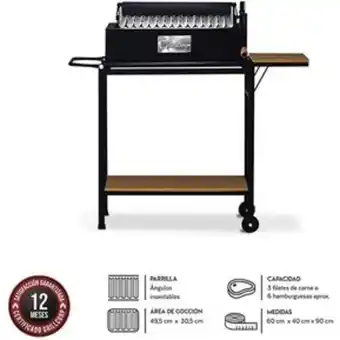 Linio Parrilla argentina chica inoxidable 60x4... oferta