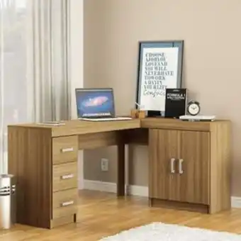 Linio Escritorio españa castaño oferta