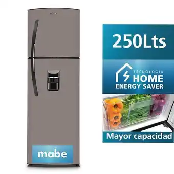 Metro Refrigeradora 255l mabe rma255fypl grafito oferta
