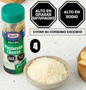 Plaza Vea Queso Parmesano Rallado Kraft 85g oferta