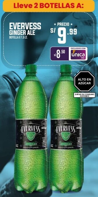 Vega Evervess Ginger Ale 1,5L oferta