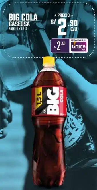 Vega Big Cola Gaseosa 1,5L oferta