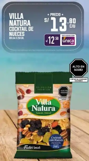 Vega Villa Natura Cocktail de Nueces 250g oferta