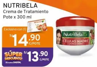 Mifarma Nutribela Crema de Tratamiento 300ml oferta