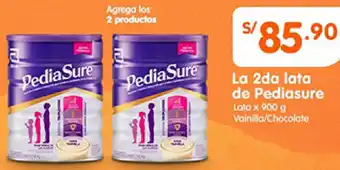Mifarma La 2da Lata de Pediasure 900g oferta