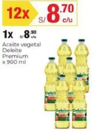 Metro Aceite Vegetal Deleite Premium 900ml oferta