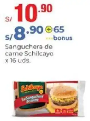 Metro Sanguchera de Carne Schilcayo 16 uds oferta