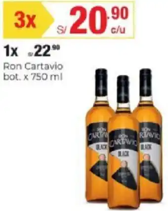 Metro Ron Cartavio 750ml oferta