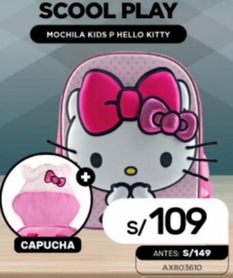 Mochila Kids P Hello Kitty