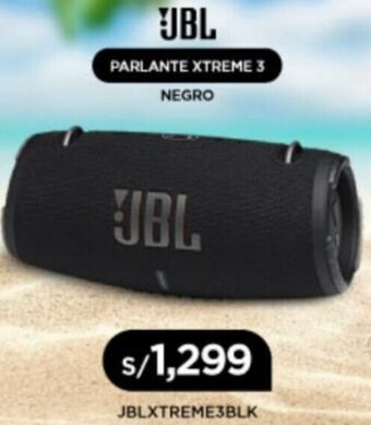 JBL Parlante Xtreme 3 Negro