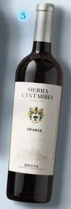 Wong Vino Sierra Cantabria 750ml oferta
