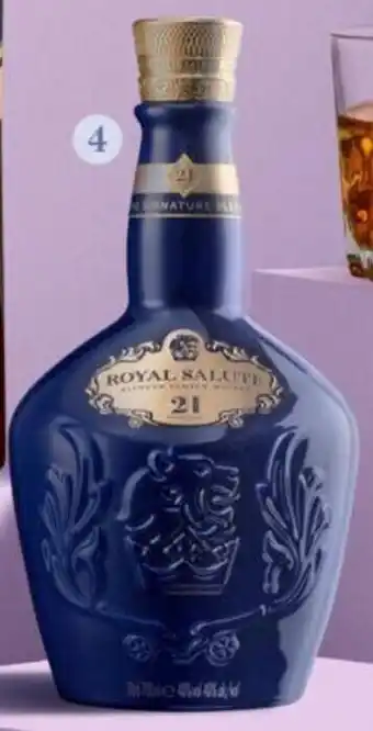 Wong Whisky Royal Salute 21 Años 700ml oferta