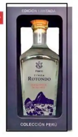 Wong Pisco Finca Rotondo Machu Picchu 700ml oferta