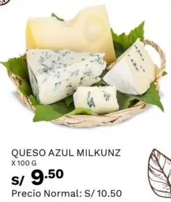 Wong Queso Azul Milkunz 100g oferta