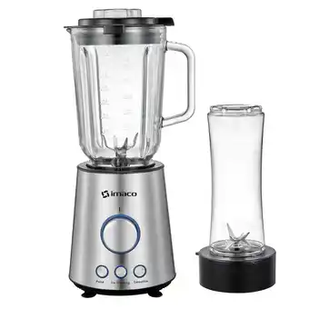 Tottus Licuadora imaco de 1.5l inoxidable color acero bls860 oferta