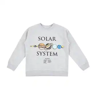 Tottus Sudadera franela niño gris claro 8 oferta