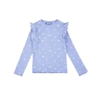 Tottus Polo rib ml niña lila 4 oferta