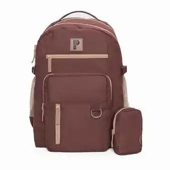 Porta Mochila cami marron/beige oferta