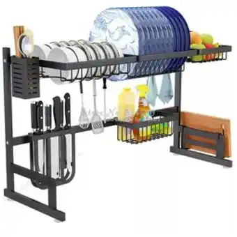 Linio Estante de secado de platos de acero ino... oferta