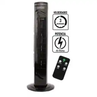 Linio Ventilador torre whiteline con control -... oferta