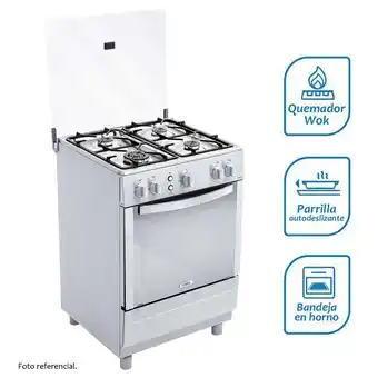 Metro Coldex cocina a gas cx651 4 hornillas oferta