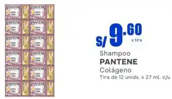 Makro Shampoo Pantene Colágeno 12unids x 27ml oferta