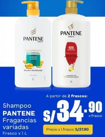 Makro Shampoo Pantene 1L oferta