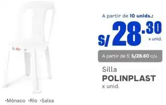 Makro Silla Polinplast oferta