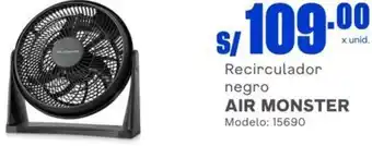 Makro Recirculador Negro Air Monster 15690 oferta