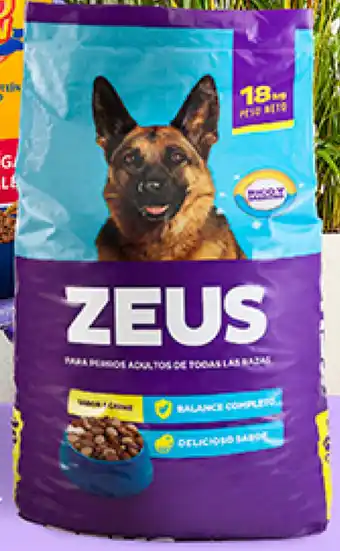 Plaza Vea ALimento para Perros Zeus 18kg oferta