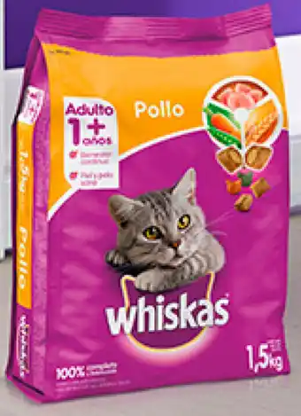 Plaza Vea ALimento para Gato Adulto Whiskas 1,5kg oferta