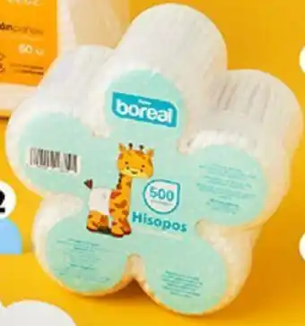 Plaza Vea Hisopos para Bebé Boreal 500 unid oferta