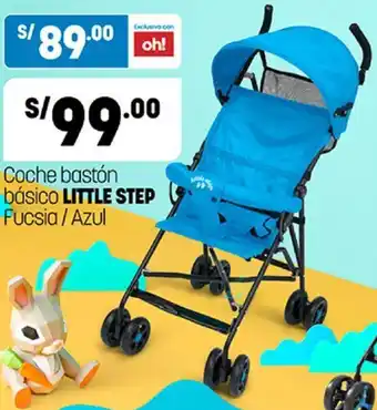Plaza Vea Coche Bastón Básico Little Step oferta
