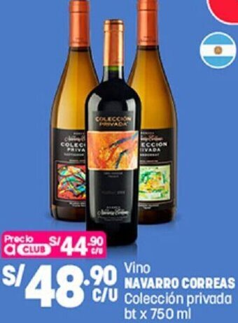Vino Navarro Correas 750ml