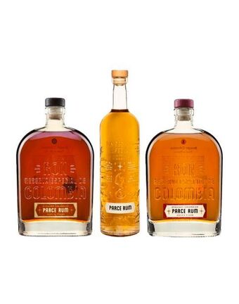 Sumon Licores Ron parce 12 años 750ml + parce 8 años 750ml + parce 3 años 1lt oferta