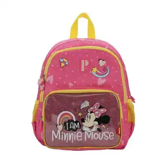 Porta Mochila joyful-mch minnie rainbow oferta