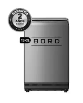 La Curacao Lavadora bord wm15tlg-m 15kg - gris oferta